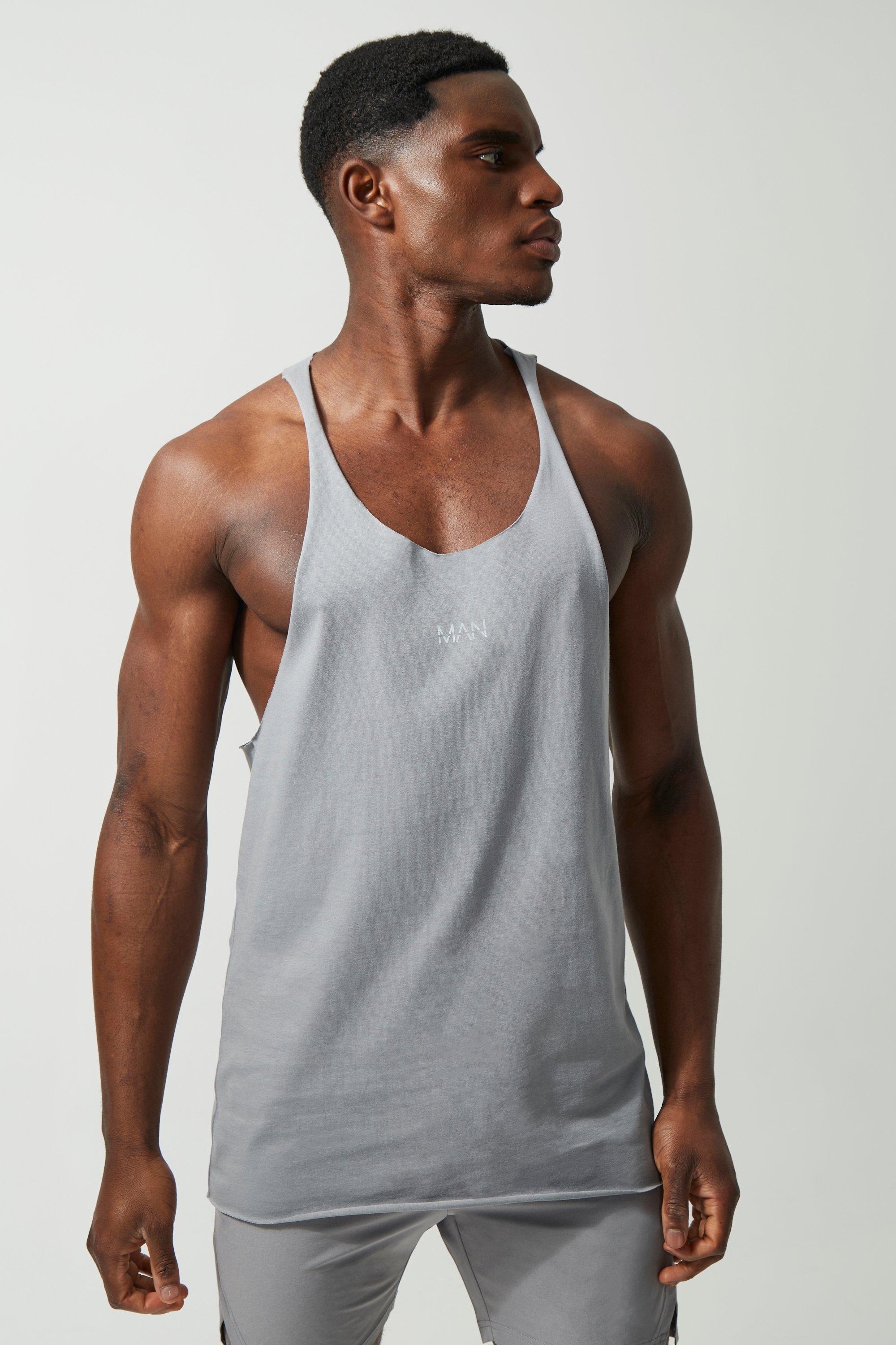 Mens Grey Man Active X Andrei Vest, Grey